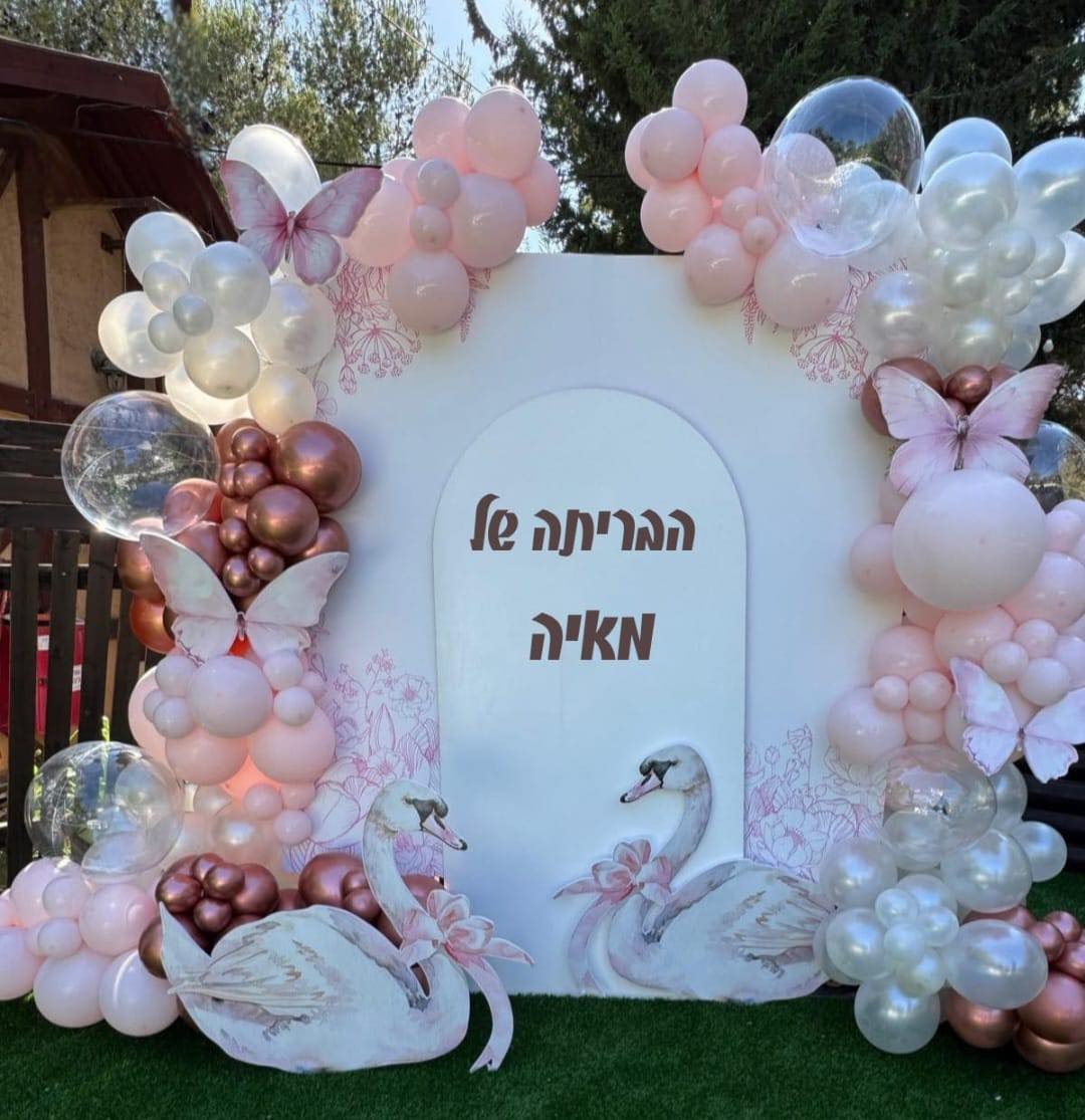 כל רגע הוא זיכרון 💕
קיר צילום מושלם לבריתה מהאגדות ✨
כי הנס